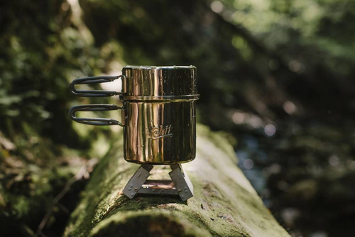 Туризм - Esbit - Туристичний казанок з кришкою - нержавіюча сталь - 1 л - PT1000ST - Казанки