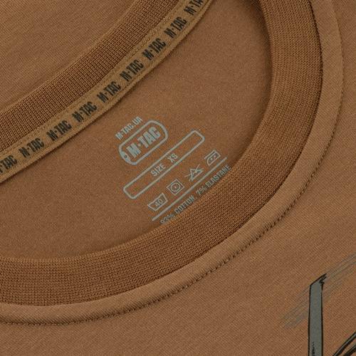 Футболки - M-Tac - Футболка Surf Club - Coyote brown - 80062017