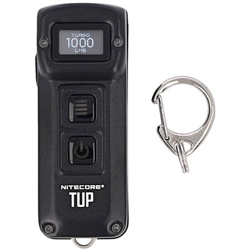 Фонарики брелки - NiteCore - TUP Светодиодный фонарик с 1200 мАч - 1000 лм - TUP Hi-Tech Black