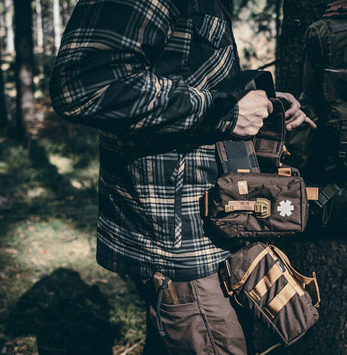 Helikon - Сорочка Winter Warden - Forest Blue Plaid - KO-WWS-PB-PK - Тактичні сорочки