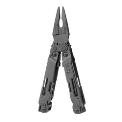 SOG - Мультитул PowerAccess PA2002-CP - нержавіюча сталь - 21 інструмент + набір насадок - чорний - PA2002-CP
