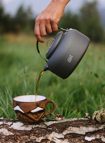 Esbit - Чайник дорожній - Алюмінієвий - 1,4 л - WK1400HA - Туристичний посуд - Туризм