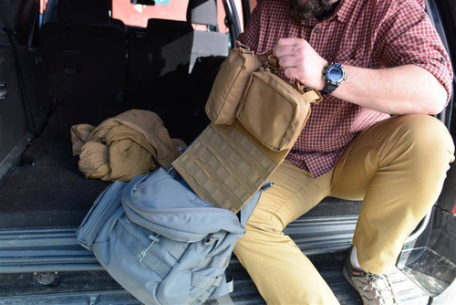 Helikon - Вставка на липучку MOLLE Adapter 2 - Cordura - Shadow Grey - IN-MA2-CD-35