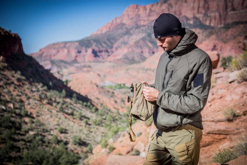 Спорядження - Helikon - Грілка для рук від обмороження - StormStretch - Olive Green - WM-FHW-NL-02 - Тактичні рукавиці