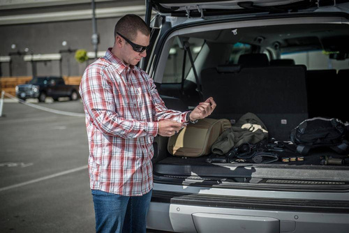 Helikon - Рубашка TRIP Nylon Blend - Red Plaid - KO-TRI-NB-P7 - Тактические рубашки - Одежда