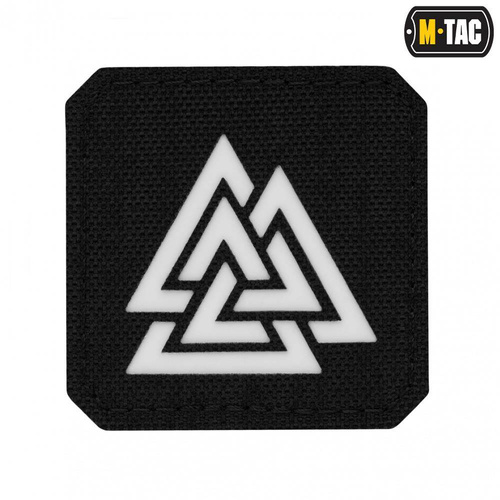M-Tac - Квадратная нашивка Laser cut Valknut - Черный - 51162299 - Нашивки