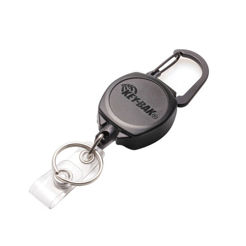 KEY-BAK - катушка для бейджей и ключей с ретрактором SIDEKICK - 0KB1-0A24 - Тренчики