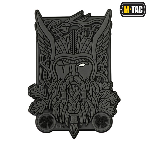 M-Tac - Odin 3D PVC Нашивка - Morale Patch - Темно-сірий - 51131012 - Компасы