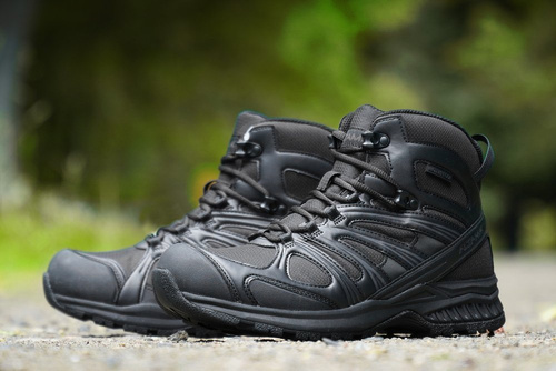 Берци - Тактичні черевики Altama - Aboottabad Trail Mid - чорний - 353201