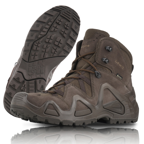 LOWA - тактический ботинок ZEPHYR GTX® MID TF - темно-коричневый - 310537 0493 - Тактические ботинки