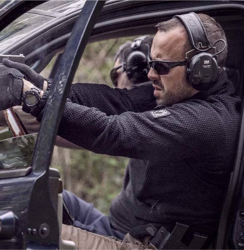 Одяг - Helikon - Толстовка флісова Alpha Tactical Grid Fleece - Coyote - BL-ALT-FG-11 - Фліси