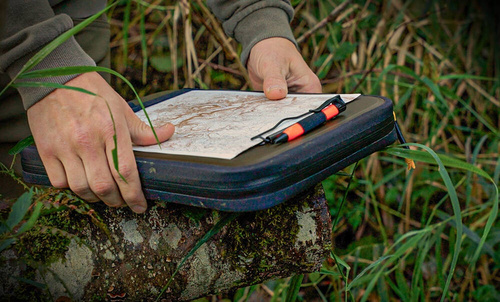 Органайзеры тактические - Rite in the Rain - Органайзер Monsoon Command Desk - Oliwkowy/Czarny - 298
