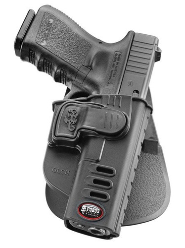 Fobus - Kabura Glock 17, 19, 19X, 22, 23, 31, 32, 34, 35 - Płetwa Standard - Prawa - GLCH - Кобура на пояс