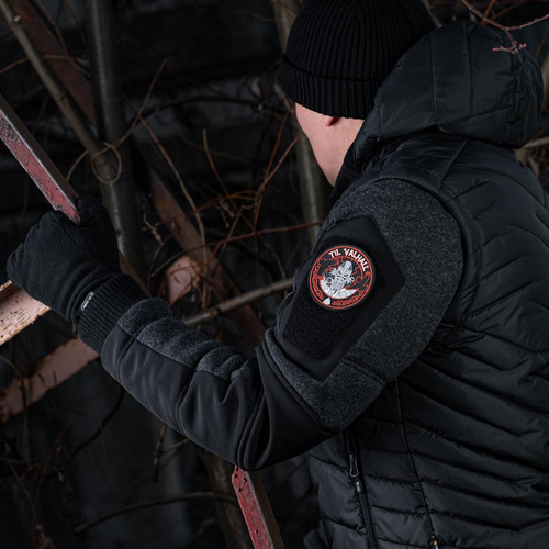 Нашивки - M-Tac - Нашивка 3D ПВХ Til Valhall - чорний / червоний - 51142332