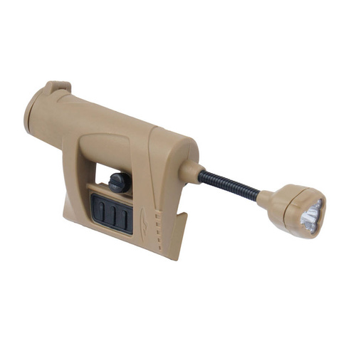 Princeton Tec - Charge MPLS LED ліхтар налобного ліхтаря - 55 люмен - Червоний / Синій / ІЧ - Тан - C-RBI-TN - Тактичні ліхтарики