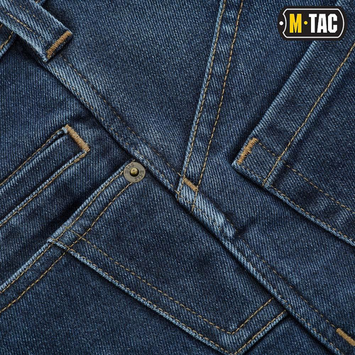 Одяг - M-Tac - Джинси Tactical Gen.I Regular Fit - Cordura Denim - 20449006 - Штани тактичні