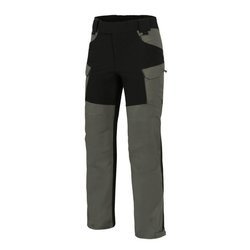 Helikon - Штани для вулиці Hybrid Outback Pants® - DuraCanvas® - Taiga Green / Чорний - SP-HOP-DC-0901A