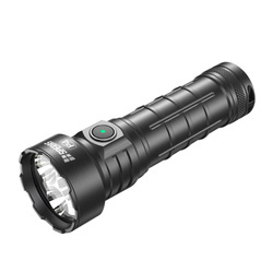 Speras - Тактический фонарь LED P4 с аккумулятором 5000 мАч - 4000 лм - Черный - SPERAS 4