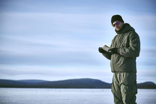 Одяг - Helikon - Легка зимова куртка 7-го рівня - Climashield® Apex™ - Flecktarn - KU-L70-NL-23 - Зимові куртки