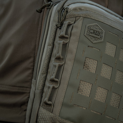 Сумки - M-Tac - Сумка через плече Laser Cut Hex - Cordura - Ranger Green - 10241023