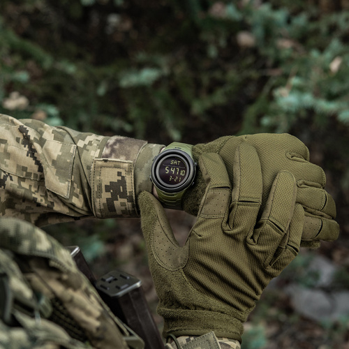 M-Tac - Тактичний годинник 2166 - LED - 5 ATM - Зелений - 50008001 - Годинники