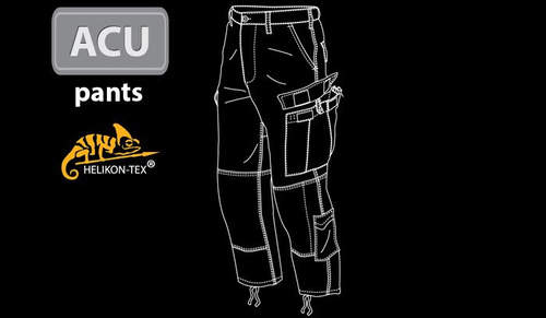 Одяг - Helikon - Штани тактичні АСУ - UCP - SP-ACU-PR-10 - Штани тактичні