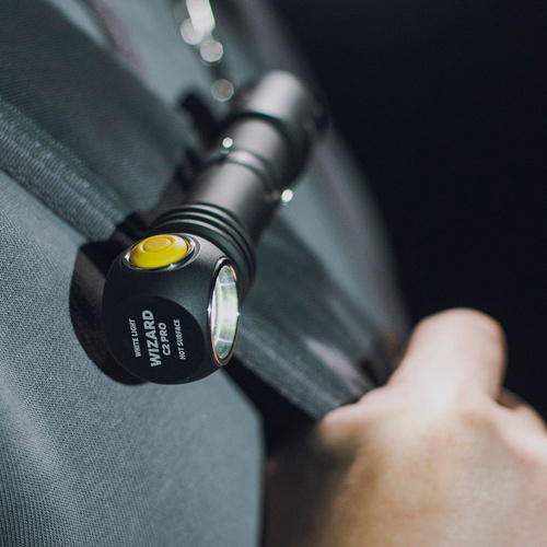 Налобные фонари - Armytek - Налобный фонарь Wizard C2 Pro - Магнитное зарядное устройство - 2500 лм - 18650 - Песок - F08701CS
