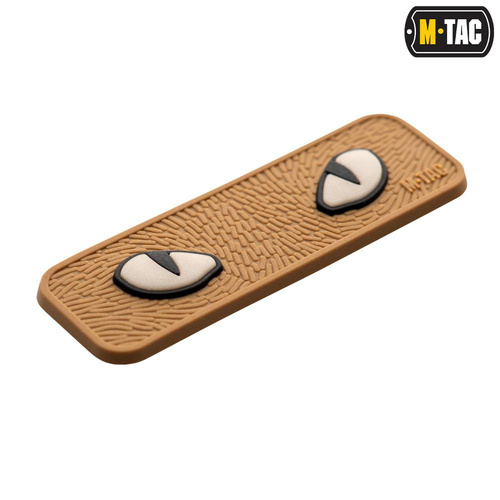 M-Tac - 3D ПВХ Нашивка "Кошачьи глаза" - Coyote - 51114005 - Нашивки - Одежда