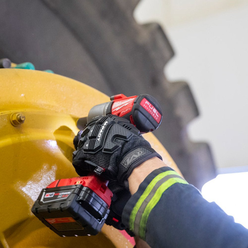 Тактичні рукавиці - Mechanix - Зимові захисні рукавички ColdWork M-Pact® - сірі / чорні - CWKMP-58