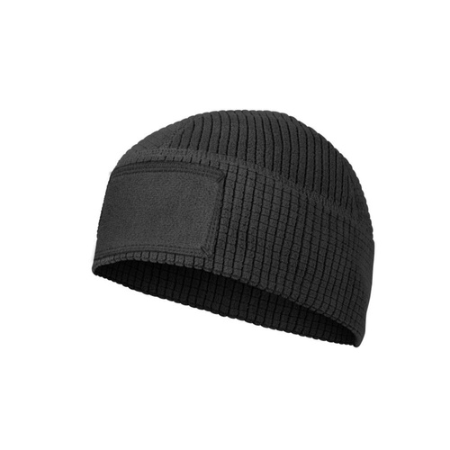 Helikon - Шапка Range Beanie® - Grid Fleece - Чорний - CZ-RBN-FG-01 - Зимові шапки