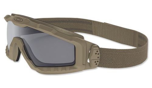 Балістичні окуляри - Oakley - Окуляри балістичні SI Ballistic Alpha Halo Goggle Terrain Tan - сірі - OO7065-03