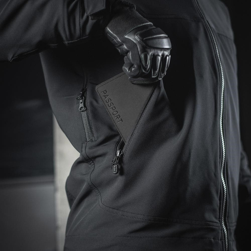 M-Tac - Обкладинка для паспорта - Чорний - 10221002 - Гаманці, футляри для документів - Спорядження