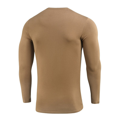 Одежда - M-Tac - Тактическая кофта с длинным рукавом - Coyote Brown - 20067017 - Боевые рубашки