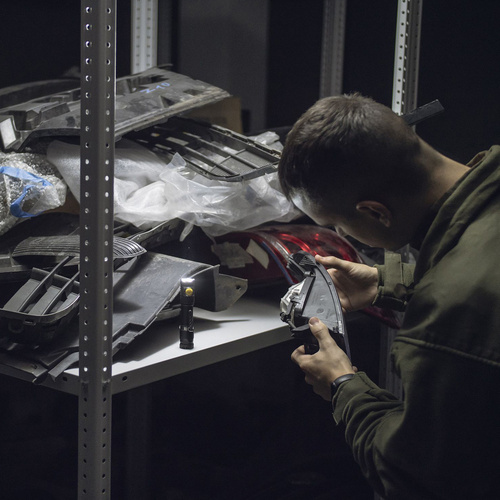 Armytek - Світлодіодний ліхтар Partner C2 - Біле світло - 1100 лм - 18650 - чорний - F07802C - Тактичні ліхтарики