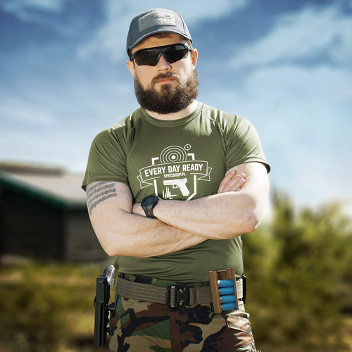 Одяг - SpecShop.co.uk - Стрілецька термофутболка - Tactical Green - Футболки