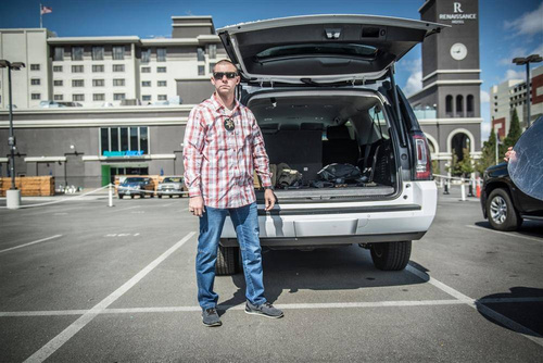 Тактические рубашки - Helikon - Рубашка TRIP Nylon Blend - Red Plaid - KO-TRI-NB-P7