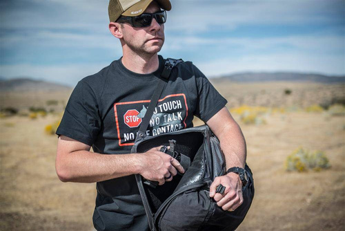 Helikon - Перевернута кобура зі вставкою - синій меланж - IN-PIH-NL-M2 - Інші чохли - Спорядження