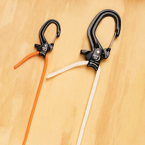 Nite Ize - CamJam з SlideLock - алюмінієва - Малий - Чорний - CJSLS-01-R3 - Карабины - Туризм