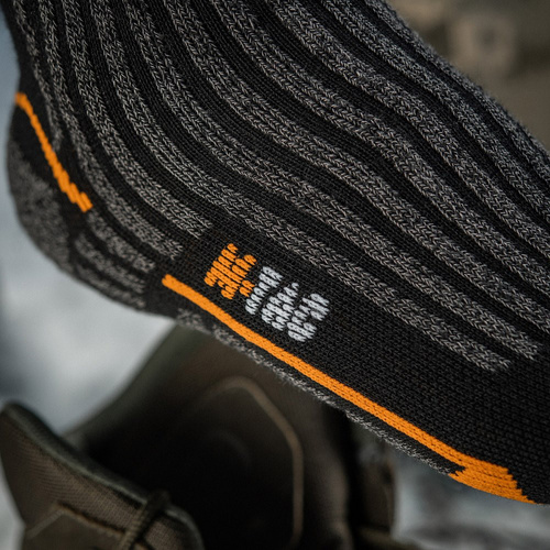 Одяг - M-Tac - Шкарпетки Coolmax 75% довгі - чорні - FL-2103-2 - Шкарпетки