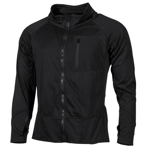 MFH - Толстовка з термопідкладкою US Jacket - Чорний - 03202A - Кітелі