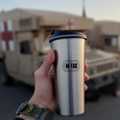 M-Tac - Термогорнятко з кришкою - 450 мл - Сталь - UN-A01-450 - Термоси і термокружки