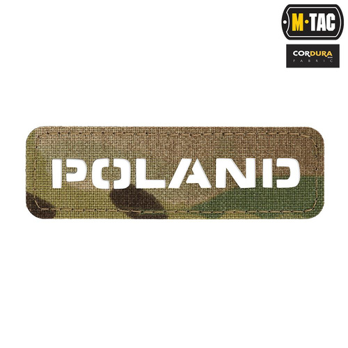 M-Tac - Нашивка Польша 25х80 - Laser Cut - Multicam - 51001008 - Нашивки