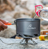Fire Maple - Туристичний казанок 1.5 л - алюмінієвий - сірий/помаранчевий - FEAST K2-Orange
