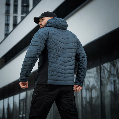 M-Tac - Куртка-пуховик Jarl - Нейлон - Primaloft - Dark Navy Blue - 20544006 - Зимові куртки