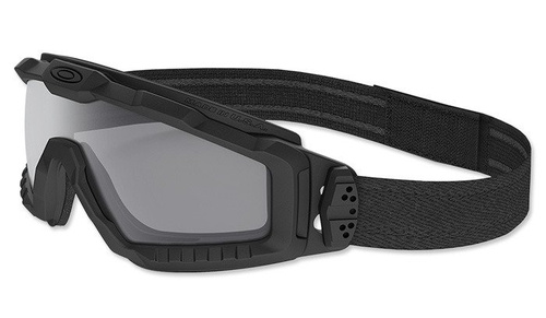 Баллистические очки - Oakley - Очки баллистические SI Ballistic Alpha Halo Goggle Matte Black - Grey - OO7065-01