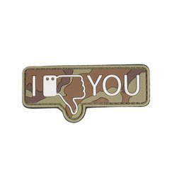 101 Inc - Нашивка 3D - I Don't Like You - Woodland - 444130-7351