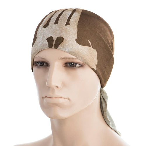 M-Tac - Легкий шарф чорний Punisher - Coyote - HLI-PB-CO - Бандани, арафатки, шарфи-труби