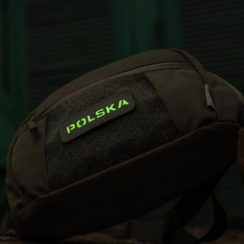 Нашивки - M-Tac - Нашивка - Польша 25х80 - Laser Cut Fluorescencyjna - Ranger Green/Lum - 51004223