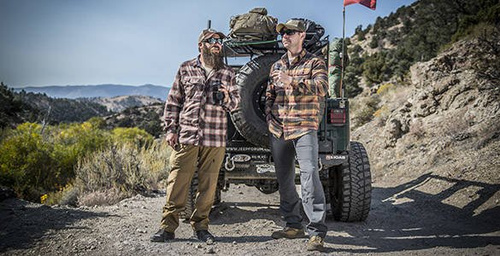 Одежда - Helikon - Треккинговые брюки Trekking Tactical Pants® - AeroTech - Mud Brown - SP-TTP-AT-60 - Треккинговые брюки