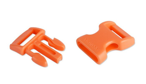 Atwood Rope MFG - Пряжка для браслета виживання - помаранчева - Паракорд - Туризм